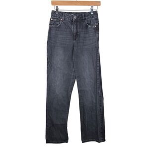 Garage Denim 90's Straight Jeans size 01 (25)‎ Black